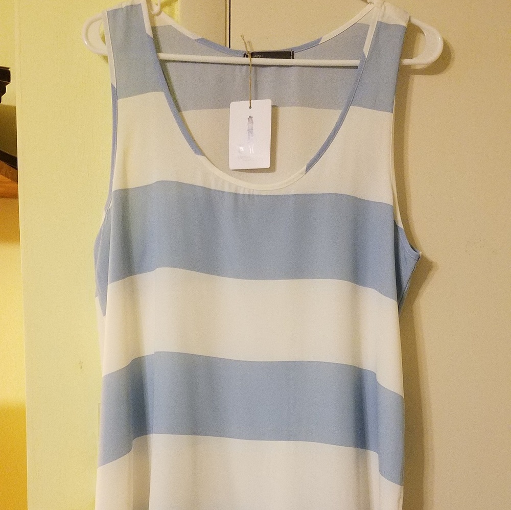 Elizabeth & West Fashion House sheer tank